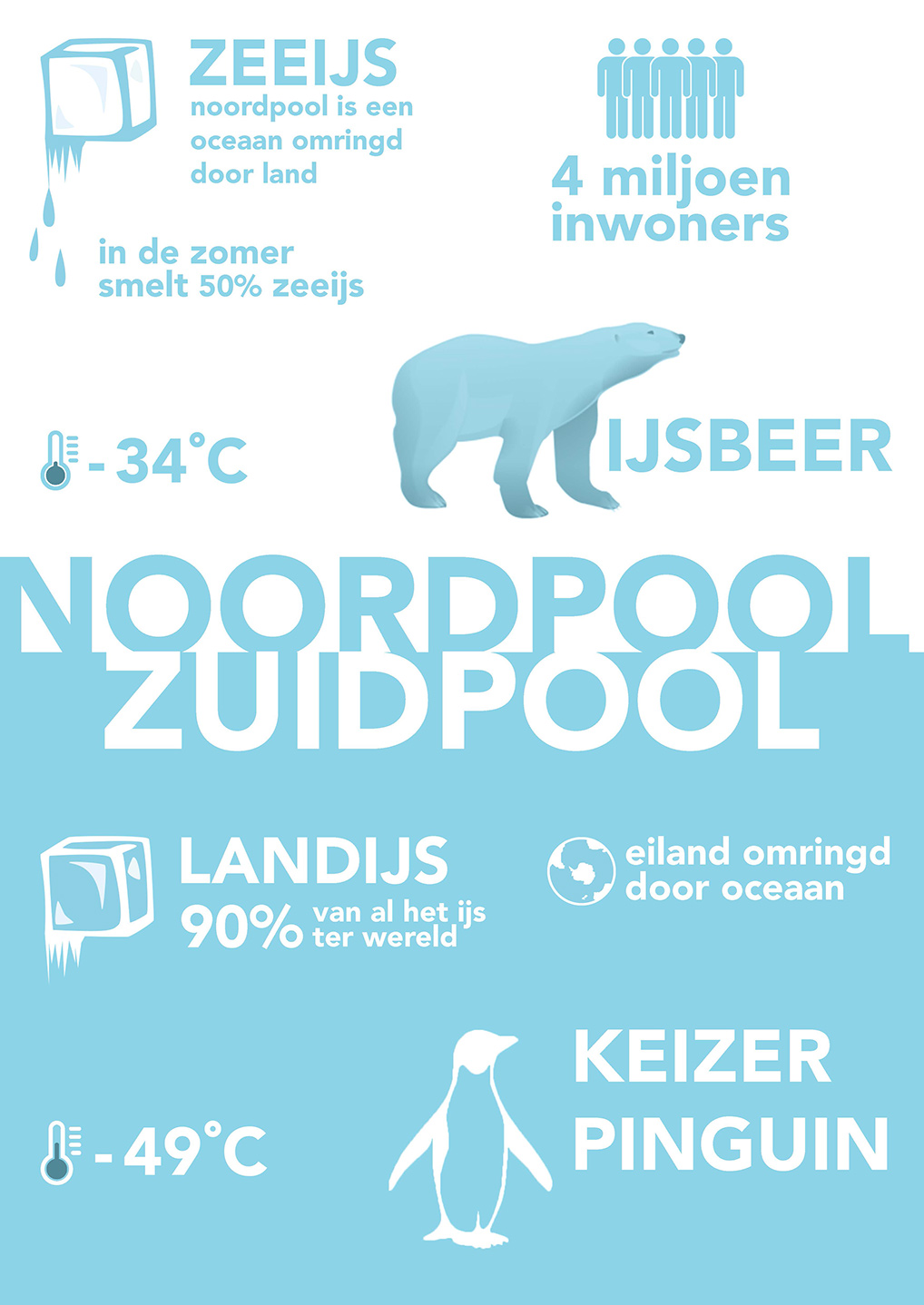 Noord-zuidpool